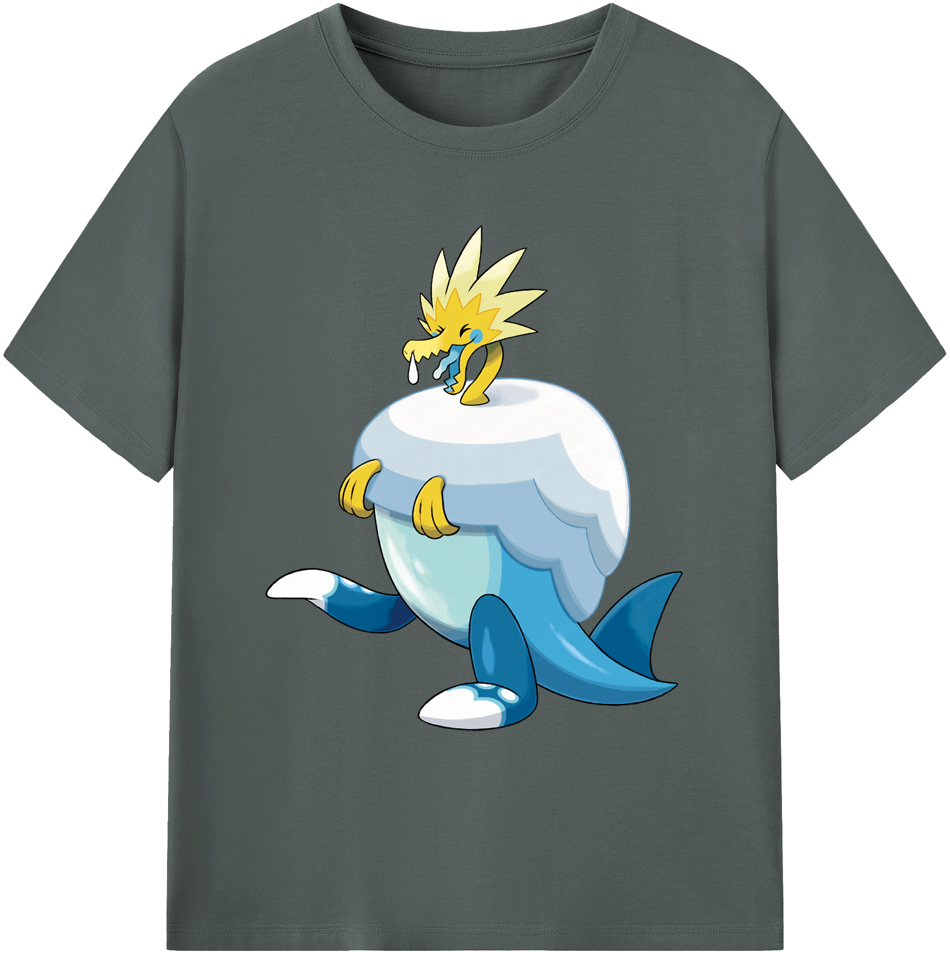 （画像用） ポケットモンスター Pokémon 綿100％ メンズ半袖Tシャツ｜肌触りやわらか＆通気性